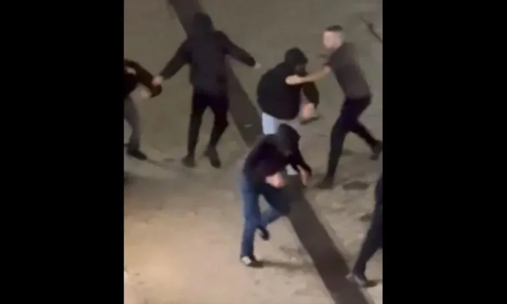 Δεν έχει τέλος η οπαδική βία- Οπαδοί της Ρέιντζερς και της Αταλάντα έπαιξαν ξύλο στο κέντρο της Λισαβόνας (Βίντεο)